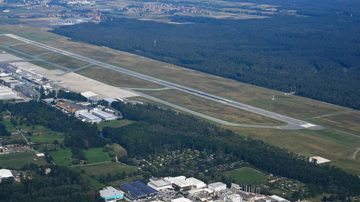 Nuremberg Airport in Germany