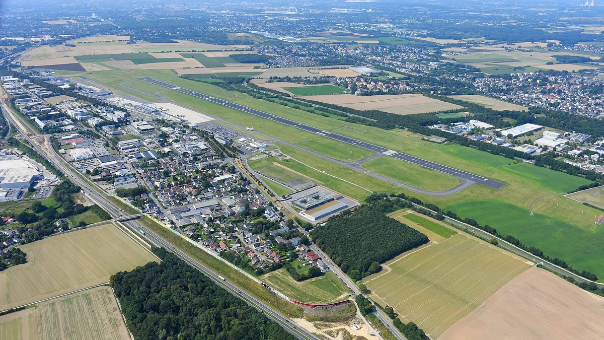 Dortmund Airport in Germany