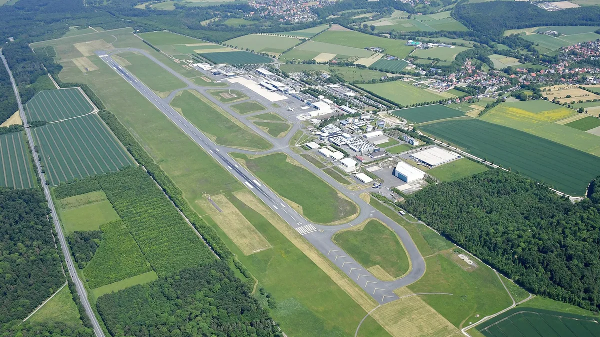 Paderborn Lippstadt Airport in Germany