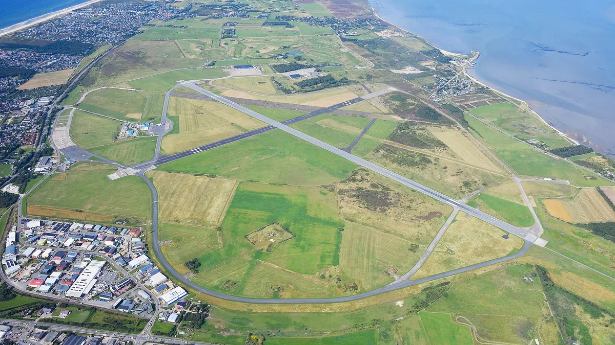 Sylt Airport in Germany
