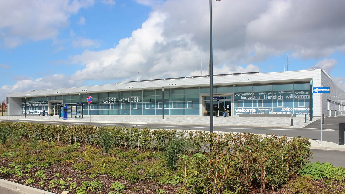 Kassel Airport in Germany