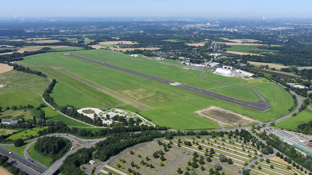Essen/Mülheim Airport in Germany