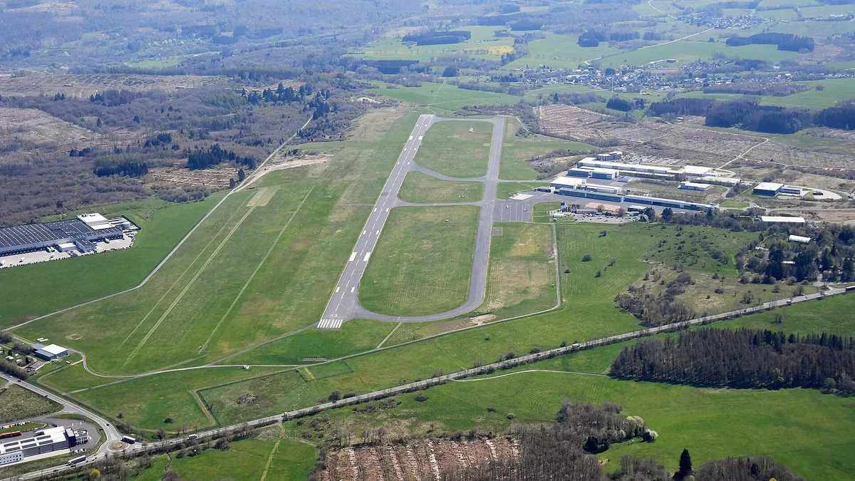 Siegerland Airport in Germany