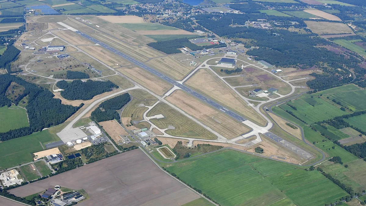 Cuxhaven/Nordholz Airport in Germany