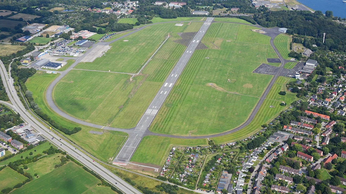 Kiel Airport in Germany