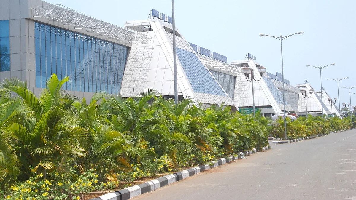 Calicut International Airport in India