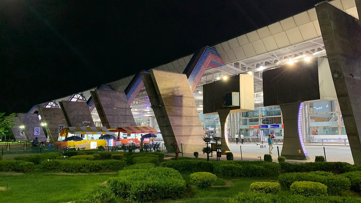 Jaipur International Airport in India