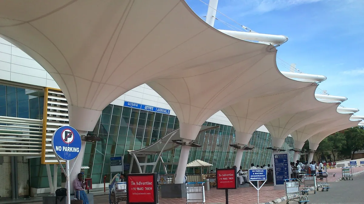 Coimbatore International Airport in India