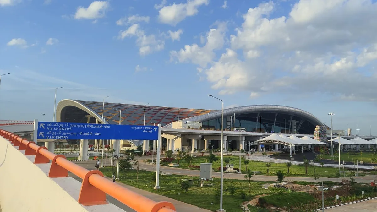 Tiruchirappalli International Airport in India