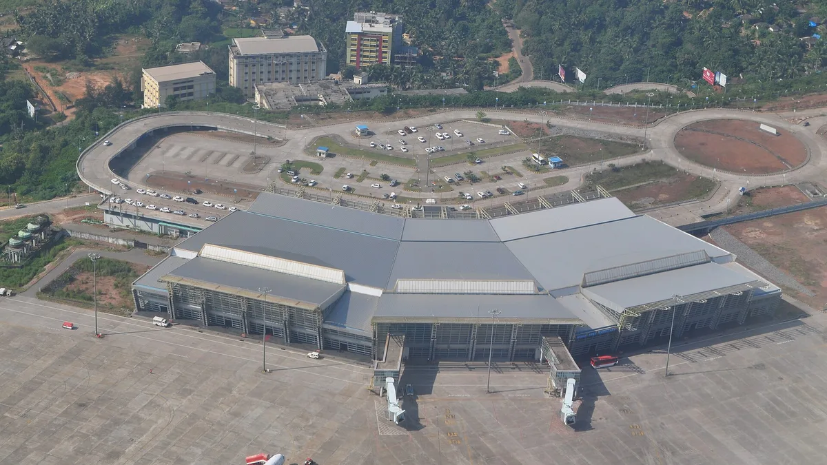Mangaluru International Airport in India