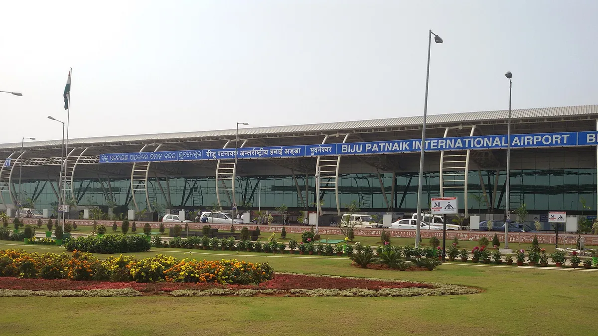 Biju Patnaik International Airport in India