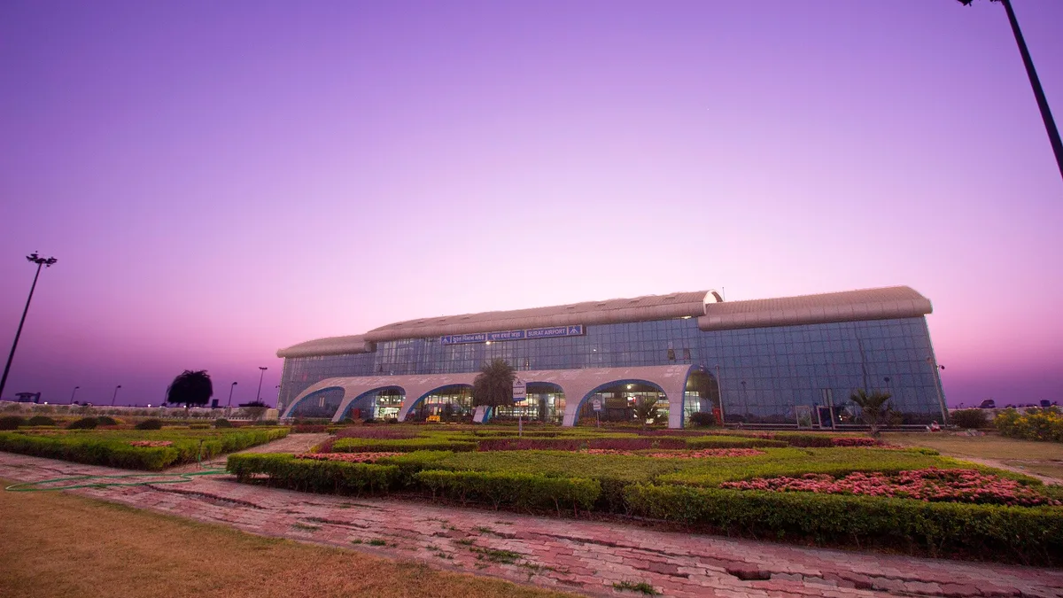 Surat International Airport in India