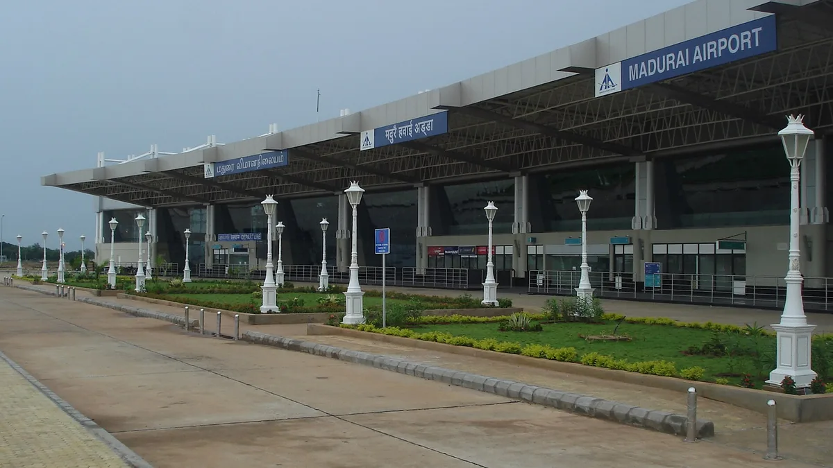 Madurai Airport in India