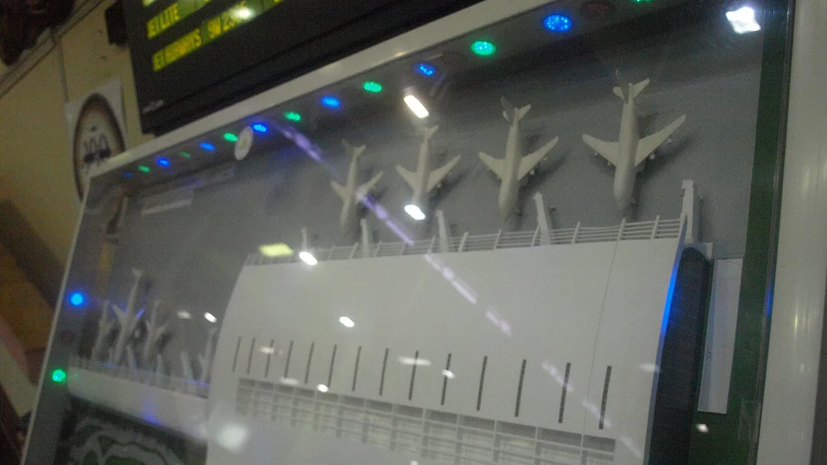 Dabolim Airport in India