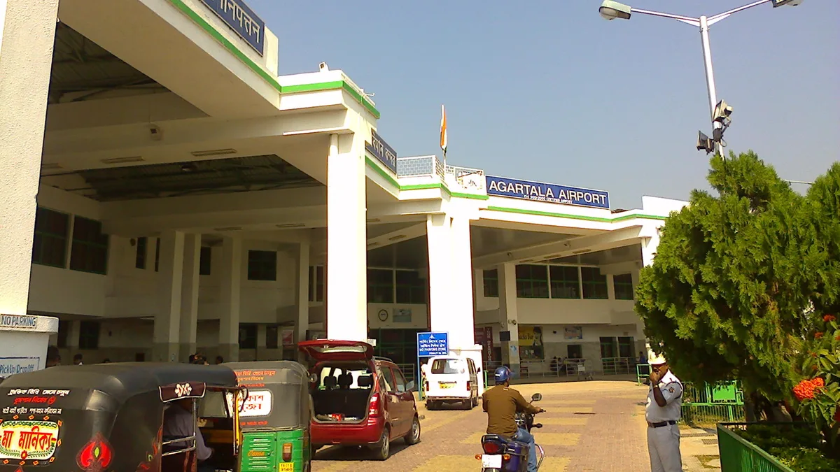 Maharaja Bir Bikram Airport in India