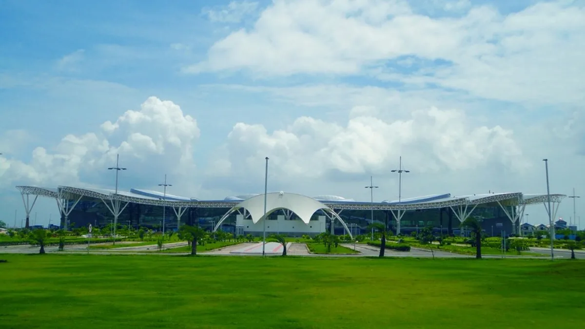 Swami Vivekananda Airport in India