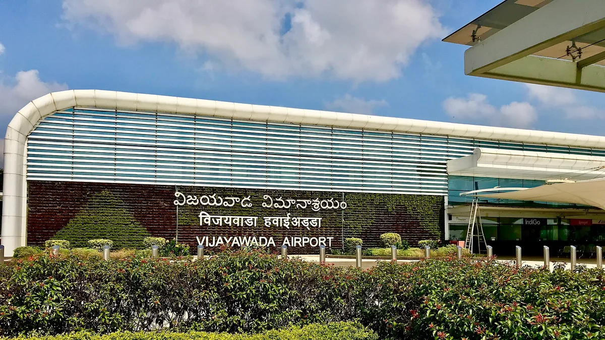 Vijayawada International Airport in India