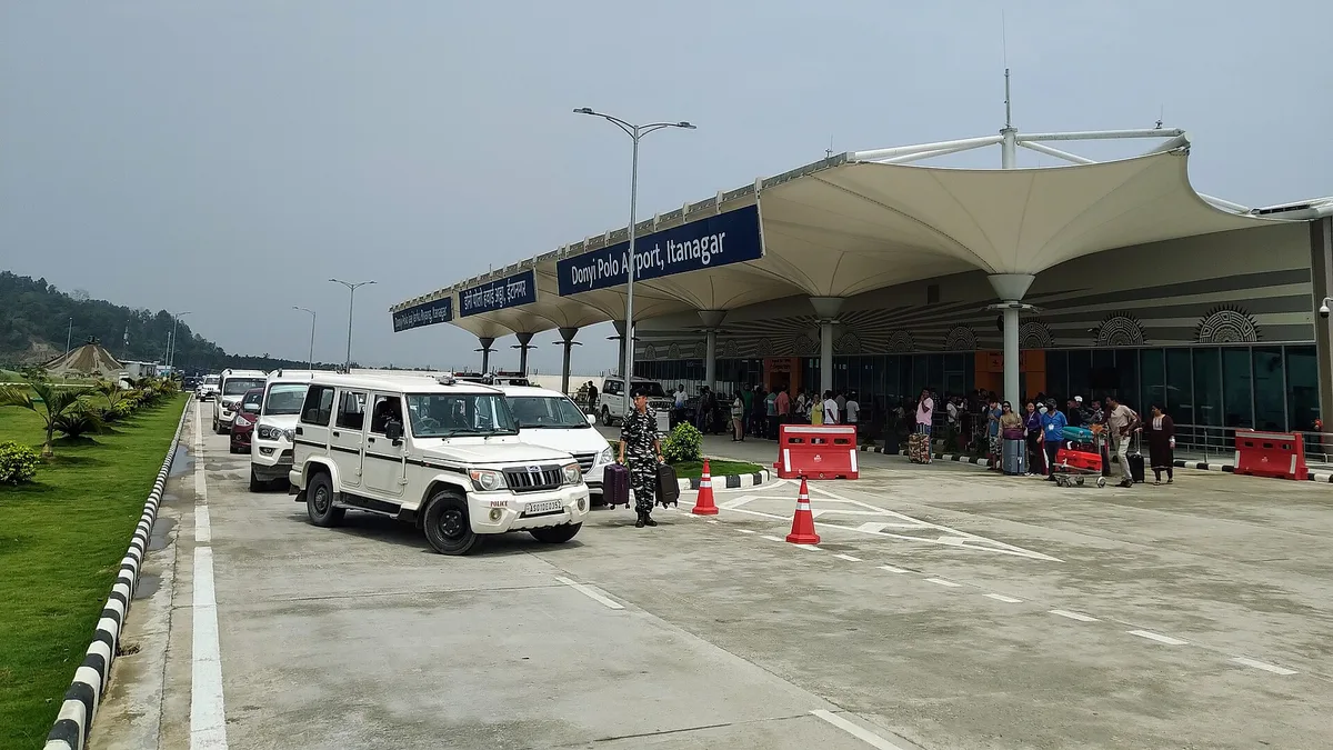 Donyi Polo Airport in India