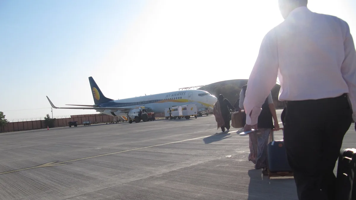 Jodhpur Airport in India