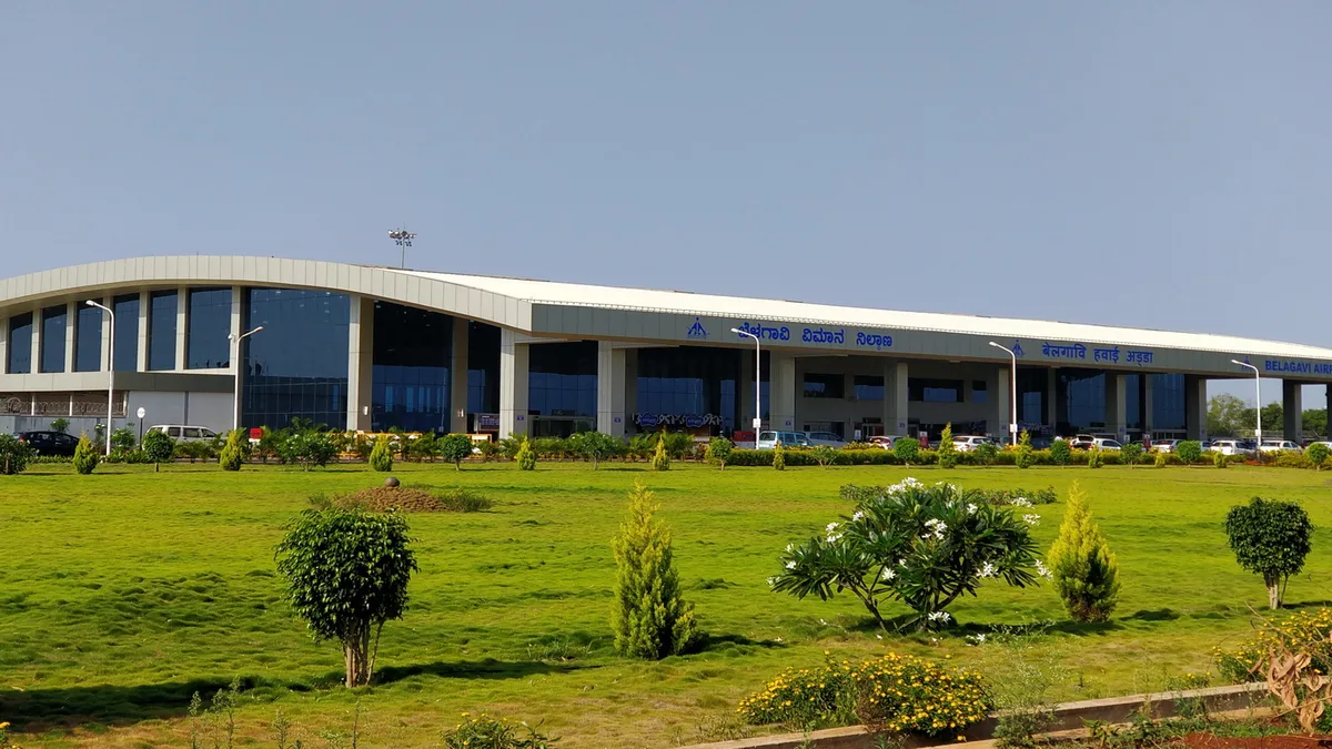 Belagavi Airport in India