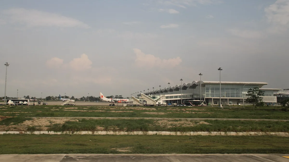 Kualanamu International Airport in Indonesia