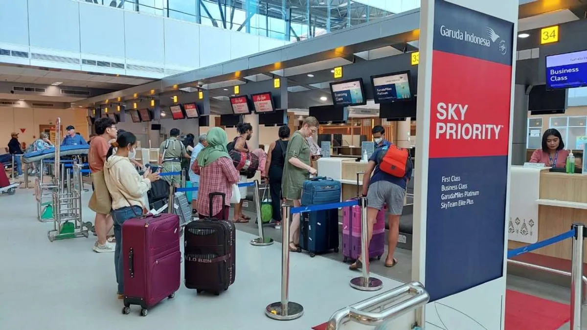Lombok International Airport in Indonesia