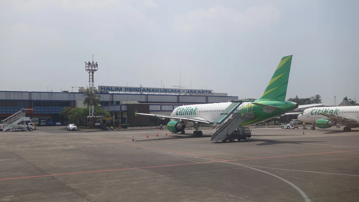 Halim Perdanakusuma International Airport in Indonesia