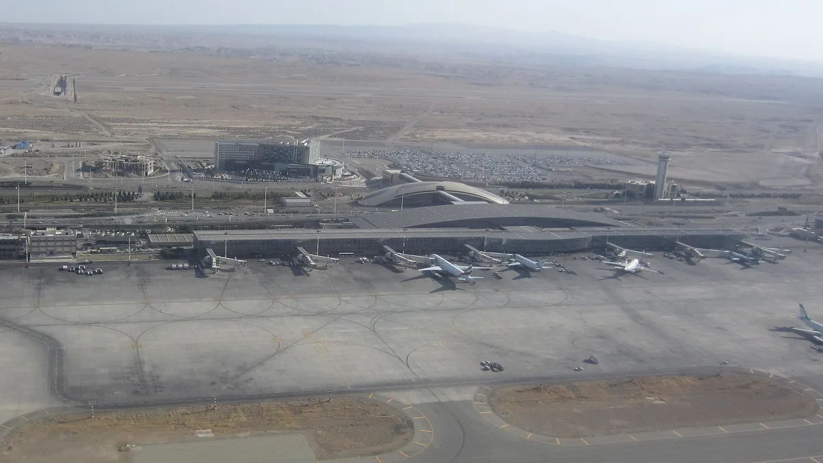 Imam Khomeini International Airport in Iran