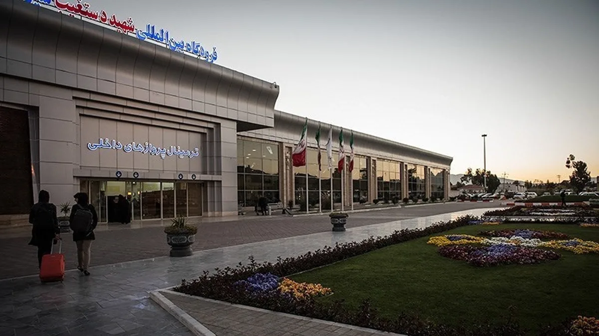 Shiraz Shahid Dastgheib International Airport in Iran