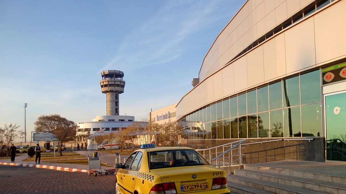 Tabriz Shahid Madani International Airport in Iran