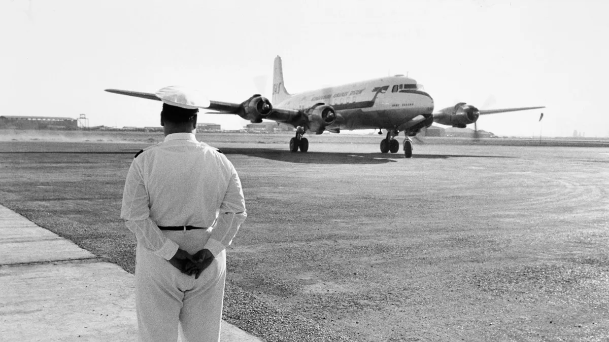 Abadan International Airport in Iran