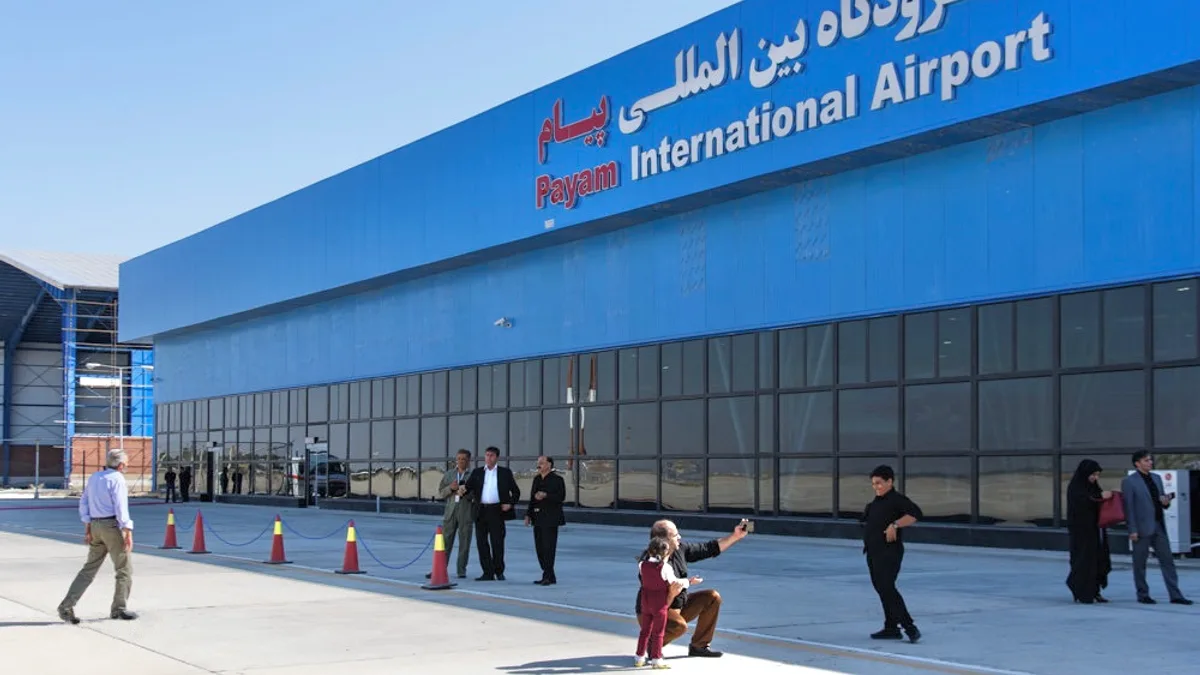 Payam International Airport in Iran
