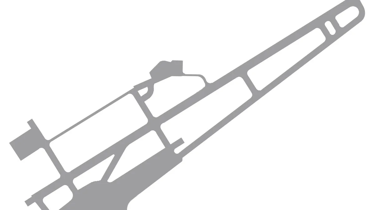 Naples International Airport in Italy