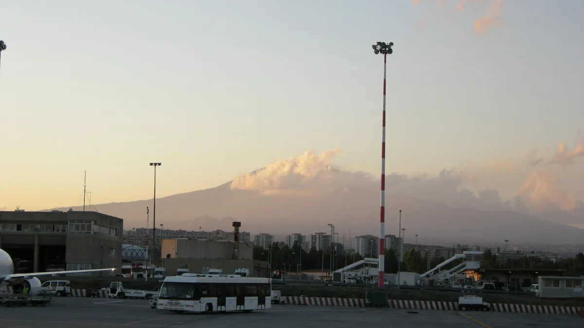 Catania-Fontanarossa Airport in Italy