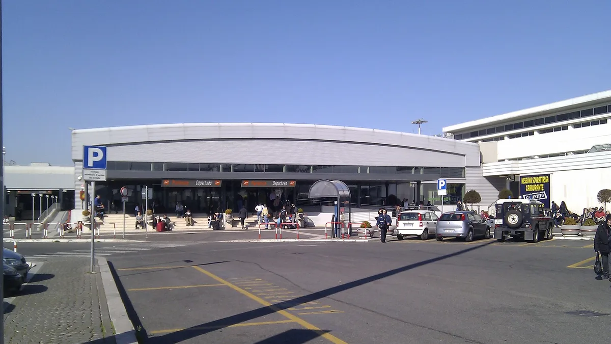 Rome Ciampino Airport in Italy