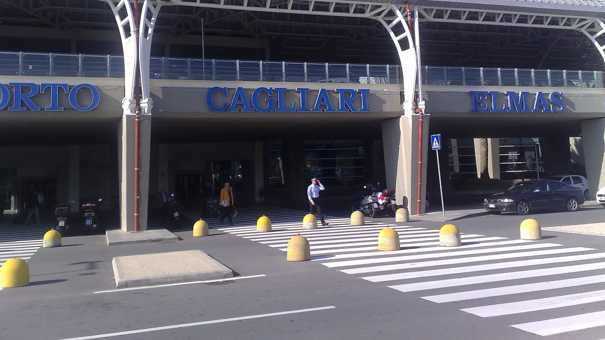 Cagliari Elmas Airport in Italy