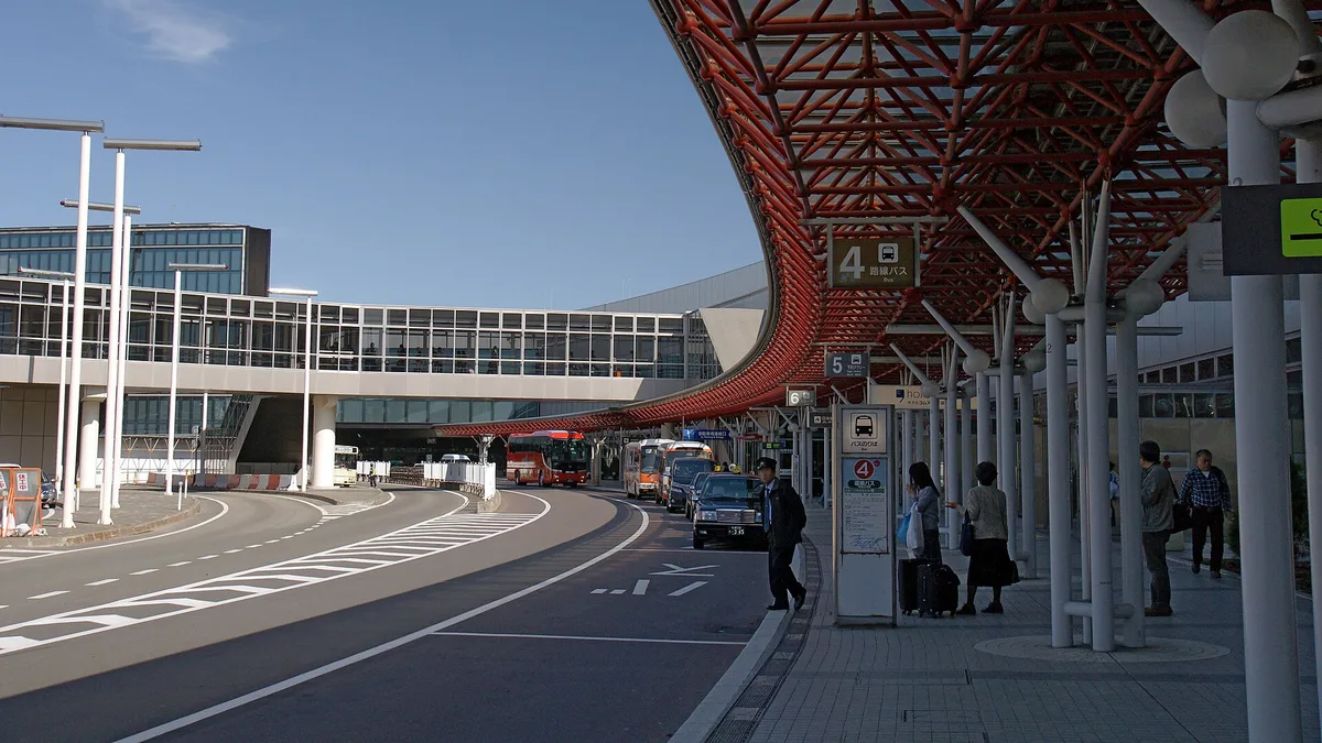 New Chitose Airport in Japan