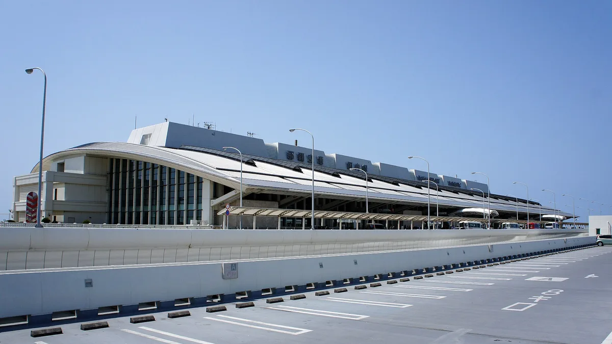 Naha Airport in Japan