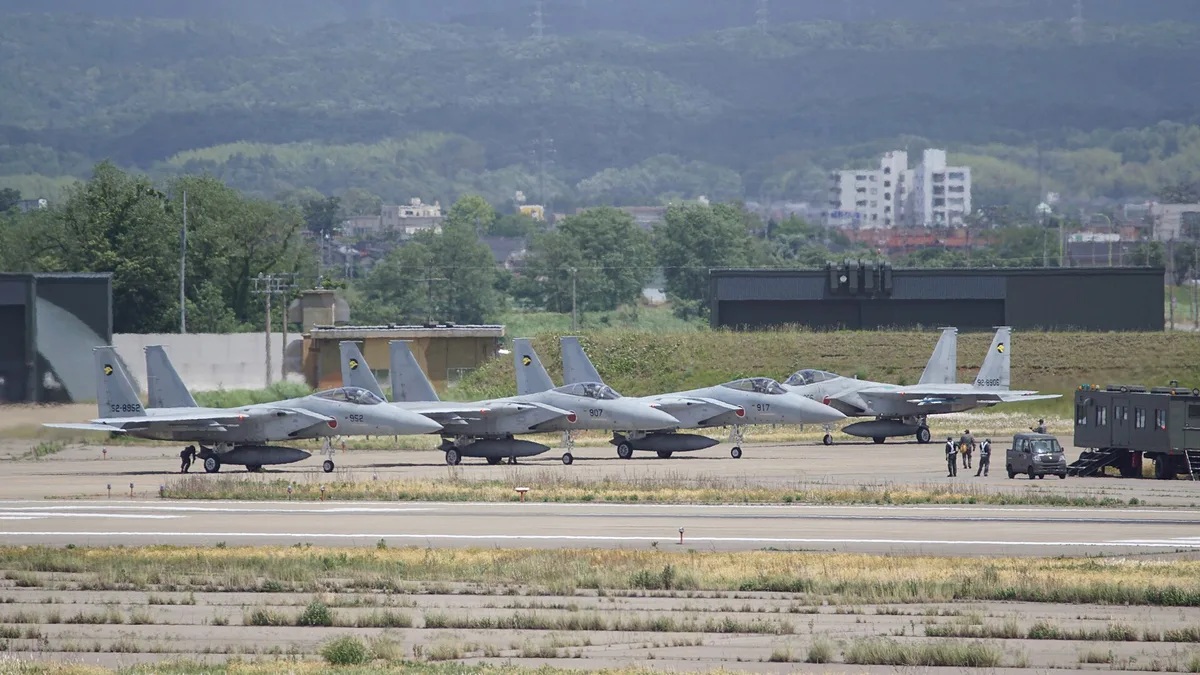 Komatsu Airport in Japan