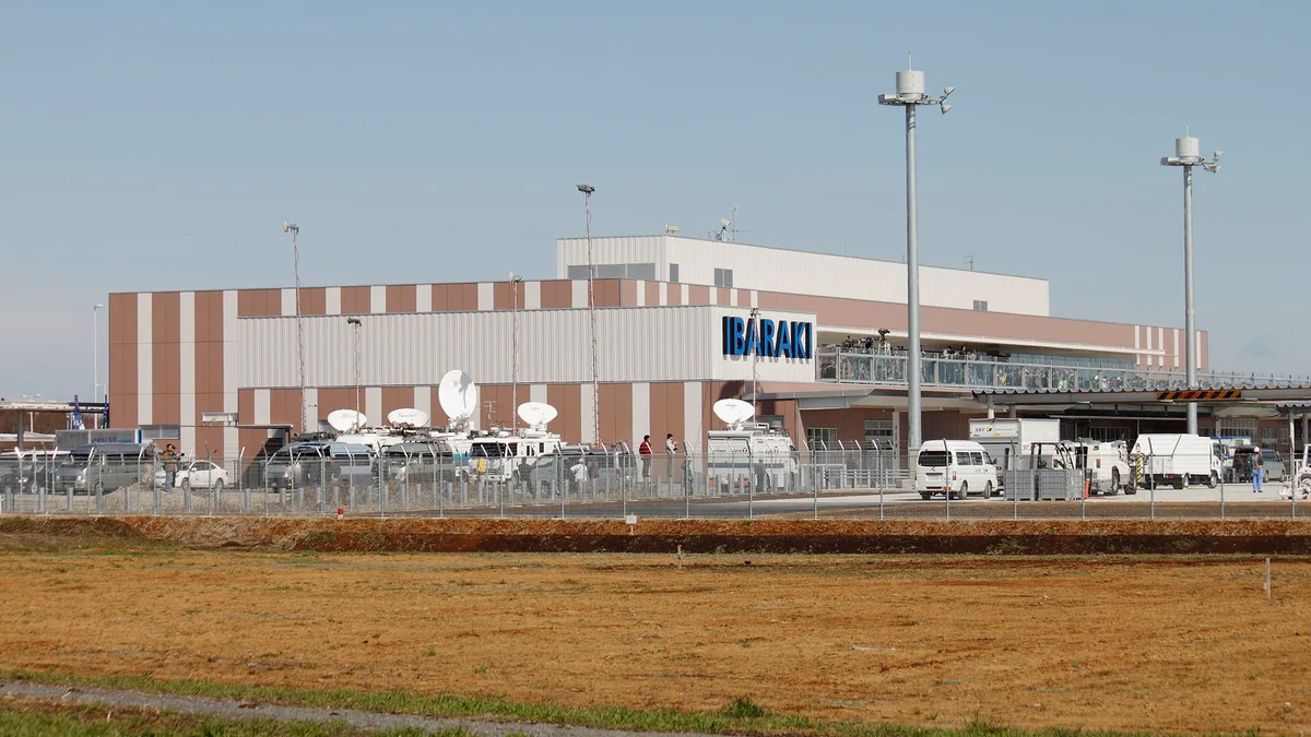 Ibaraki Airport in Japan