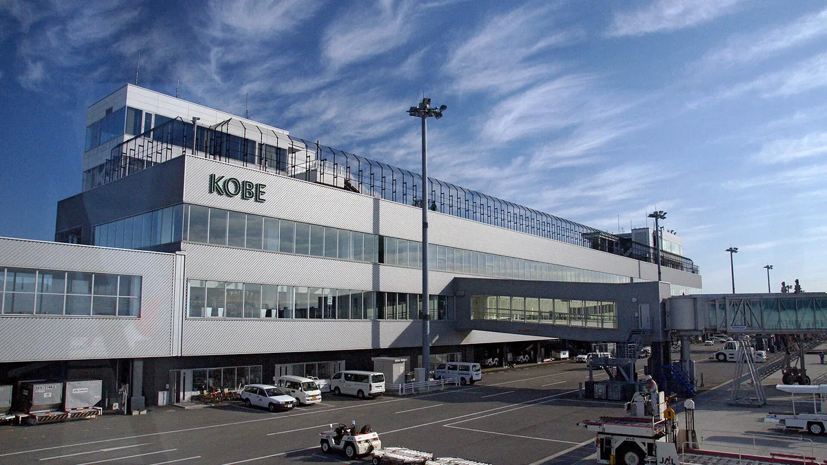 Kobe Airport in Japan