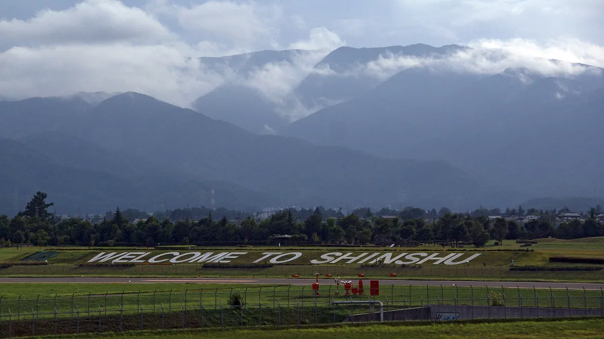 Matsumoto Airport in Japan