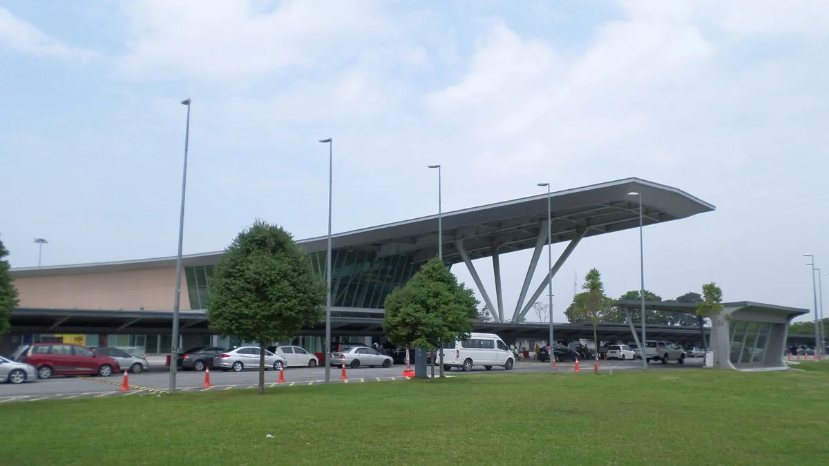 Senai International Airport in Malaysia