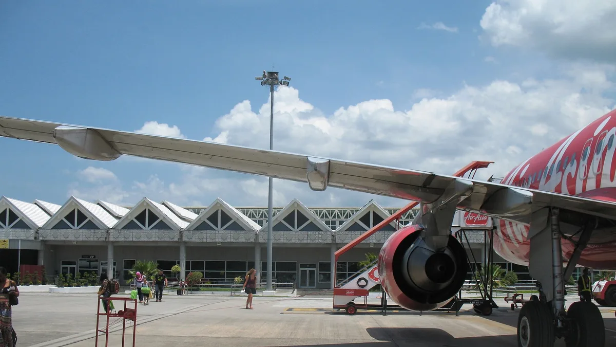 Langkawi International Airport in Malaysia