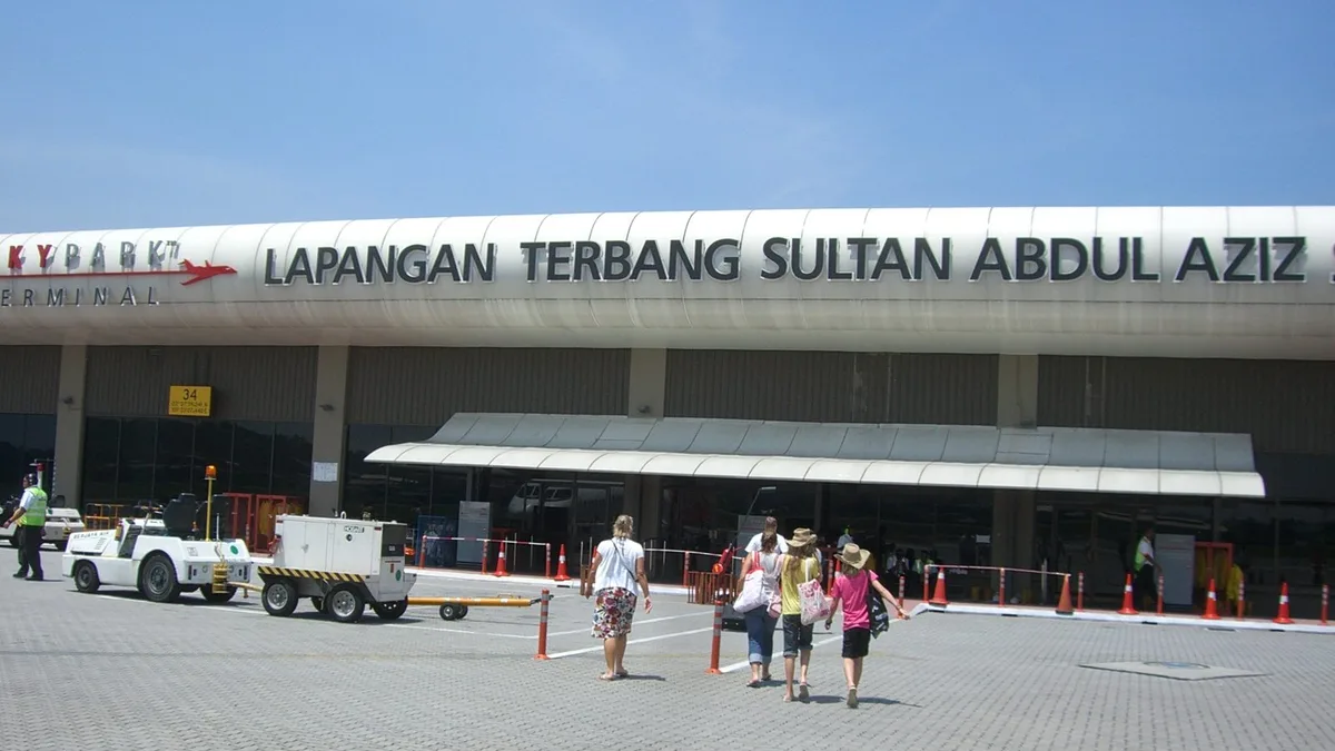 Sultan Abdul Aziz Shah Airport in Malaysia