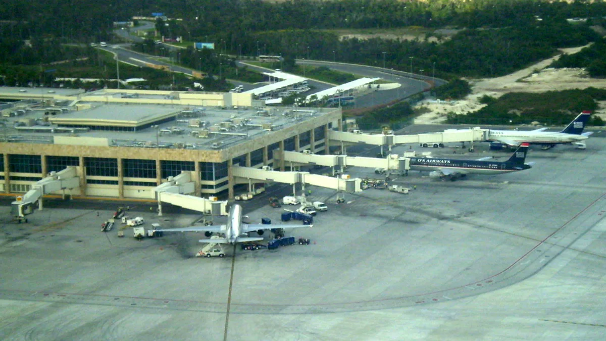 Cancún International Airport in Mexico