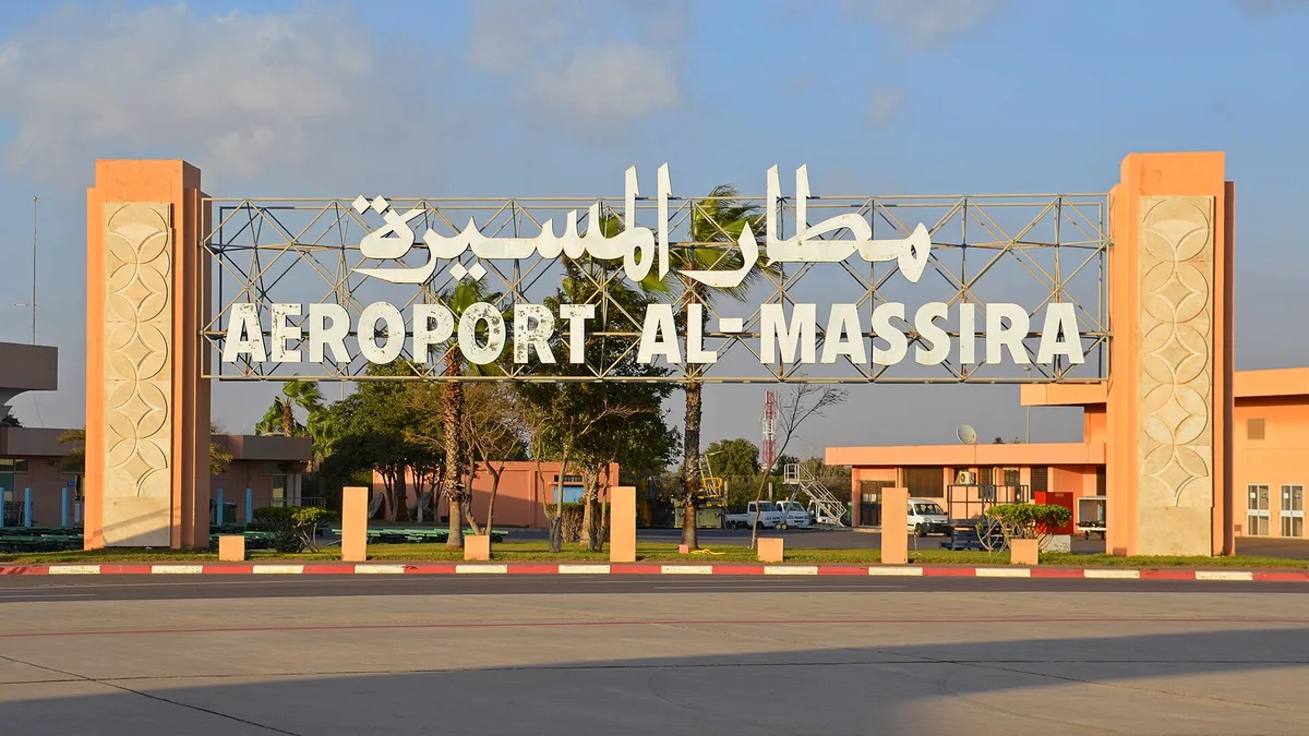 Agadir-Al Massira Airport in Morocco