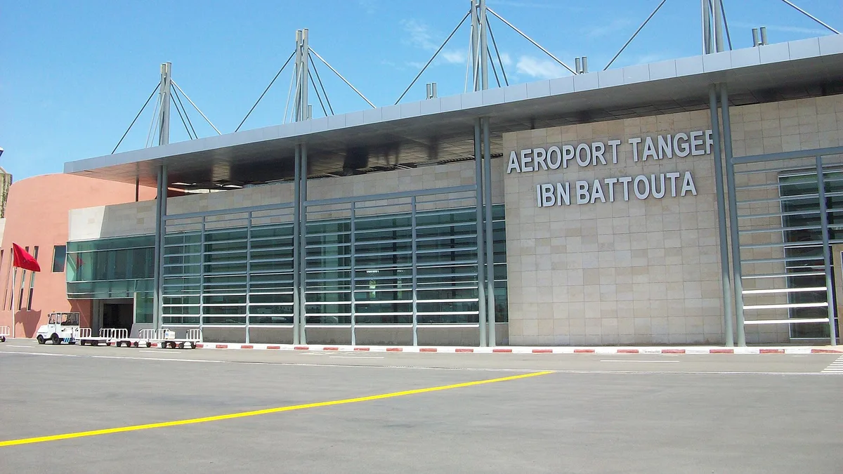 Tangier Ibn Battouta Airport in Morocco