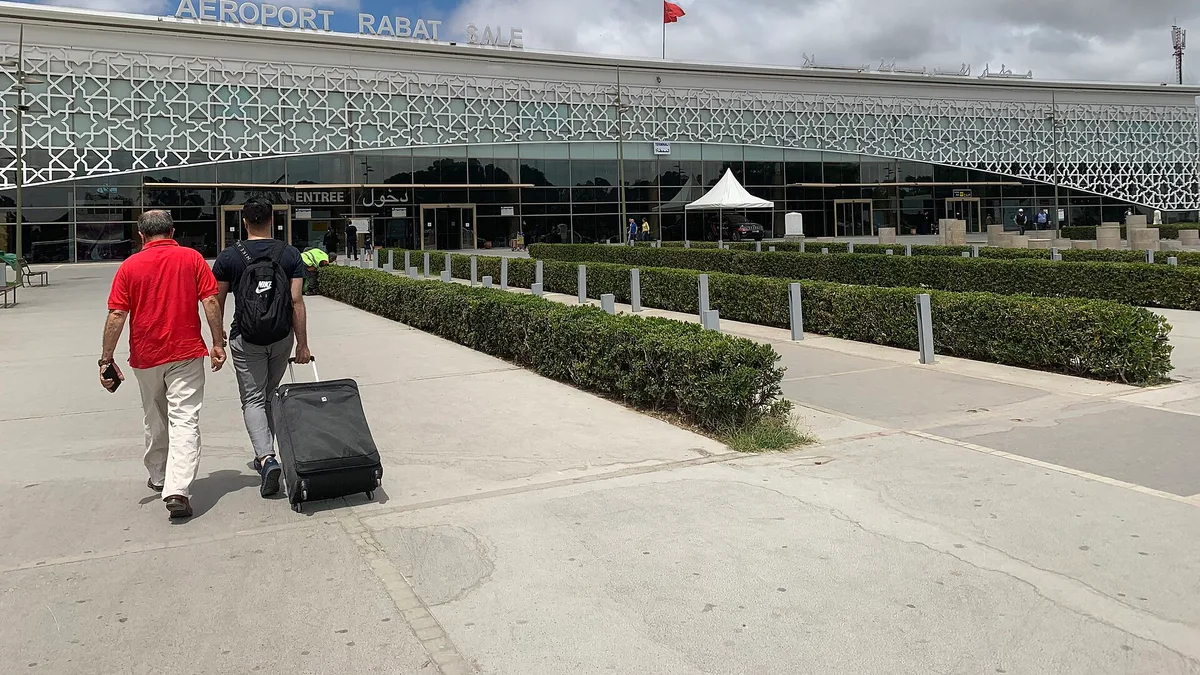 Rabat-Salé Airport in Morocco