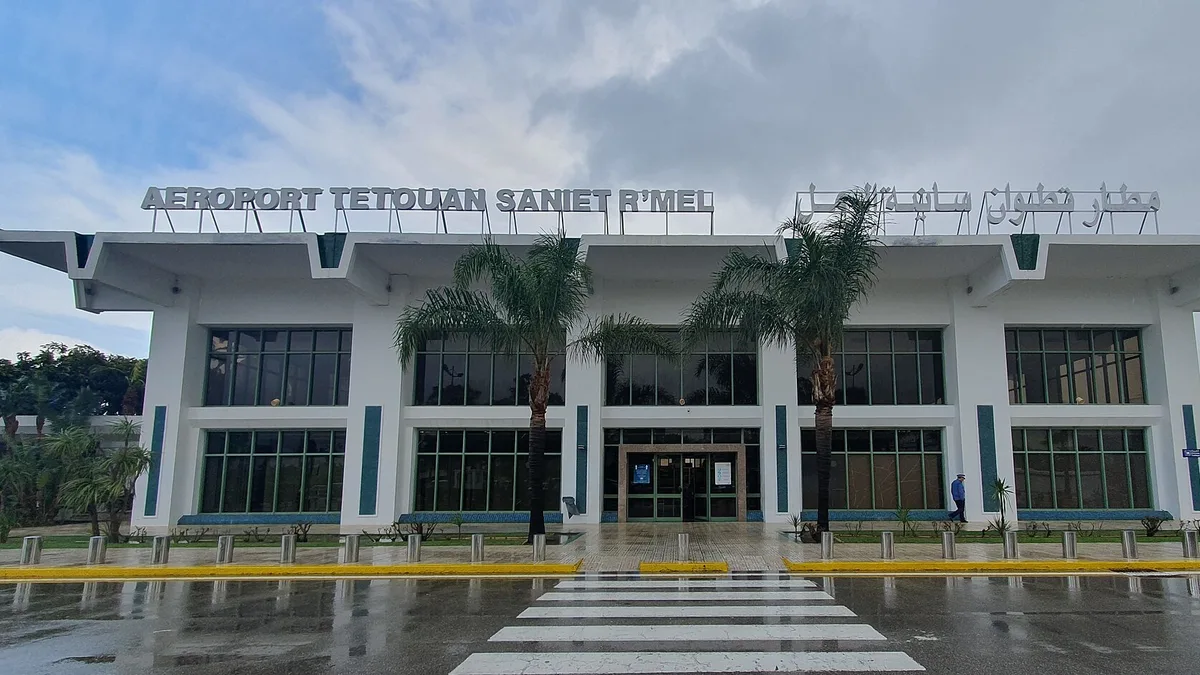 Sania Ramel Airport in Morocco
